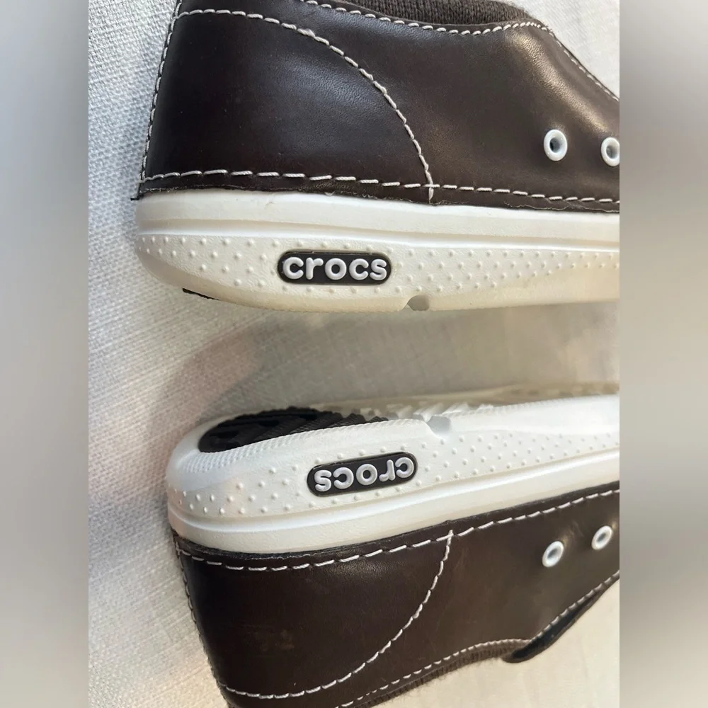 Crocs Men’s Brown Thompson Loafers Slip On Shoes Coffee Color 8M